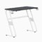 Alamont Home - Fisher Rectangle Contemporary Laminate Gaming Desk - White-Front_Standard