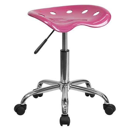 Flash Furniture - Vibrant Colored Tractor Stool - Pink