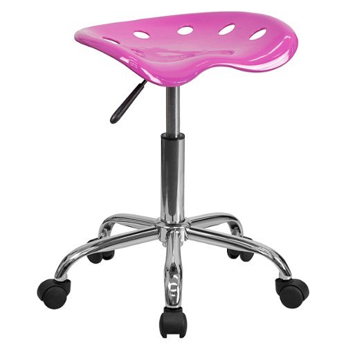 Flash Furniture - Vibrant Colored Tractor Stool - Candy Heart