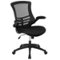 Flash Furniture - Kelista Contemporary Mesh Swivel Office Chair - Black Mesh-Front_Standard 
