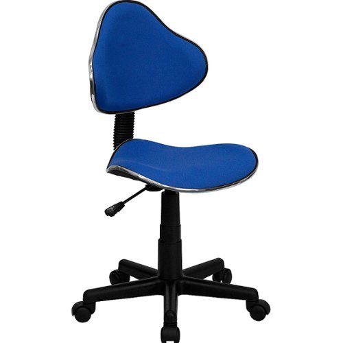 Flash Furniture - Fabric Swivel Ergonomic Task Office Chair - Blue