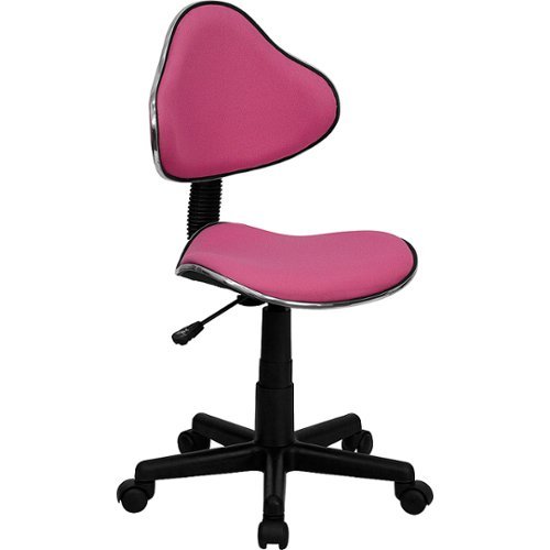Flash Furniture - Fabric Swivel Ergonomic Task Office Chair - Pink