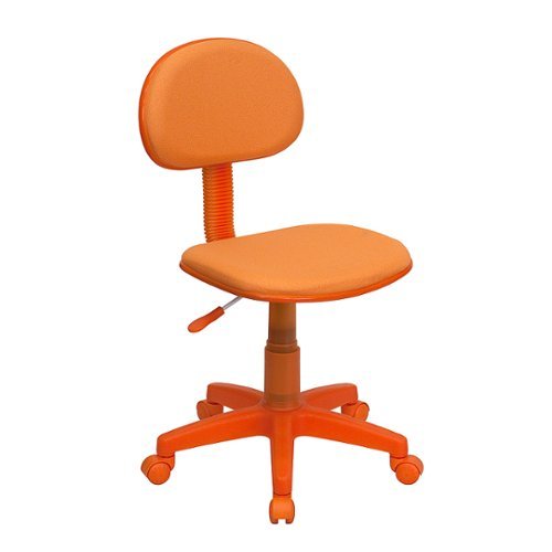 Flash Furniture Orange Mesh Swivel Task Office Chair