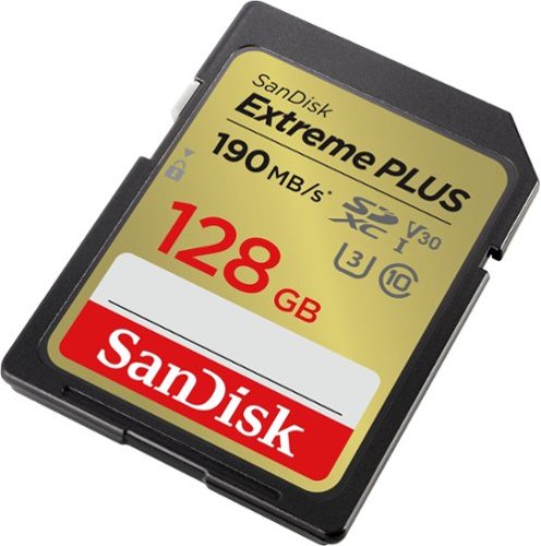 SanDisk Extreme PLUS 128GB SDXC UHS-I Memory Card GLOBAL SHIPPING