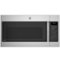 GE Profile - Profile Series 1.7 Cu. Ft. Convection Over-the-Range Microwave with Sensor Cooking and Chef Connect - Stainless Steel-Front_Standard