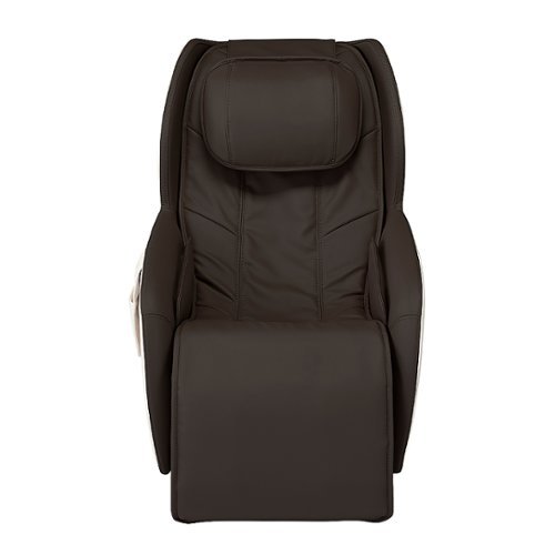 Synca Wellness - CirC+ Zero Gravity SLTrack Massage Chair - Brown