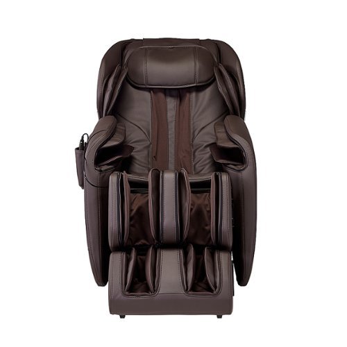 Synca Wellness - Hisho  SLTrack Zero Gravity Massage Chair - Brown