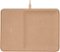 Courant - Essentials CATCH:3 10W Qi-Certified Wireless Charger with Accessory Tray - Camel-Front_Standard