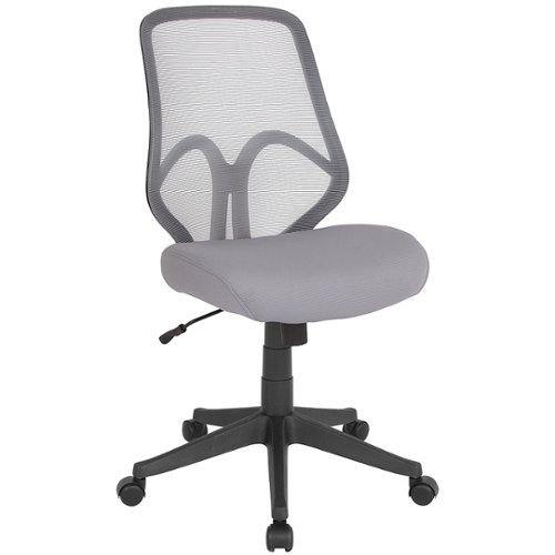 Flash Furniture - Salerno Series High Back Mesh Office Chair - Light Gray