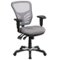 Alamont Home - Nicholas Contemporary Mesh Executive Swivel Office Chair - Gray-Front_Standard
