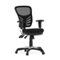 Alamont Home - Nicholas Contemporary Mesh Executive Swivel Office Chair - Black-Front_Standard