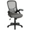 Alamont Home - Porter Contemporary Mesh Executive Swivel Office Chair - Light Gray-Front_Standard