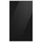 Samsung - Bespoke 4-Door Flex Refrigerator Panel - Bottom Panel - Charcoal Glass-Front_Standard