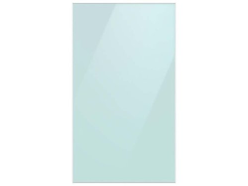 Samsung - Bespoke 4-Door Flex Refrigerator Panel - Bottom Panel - Morning Blue Glass