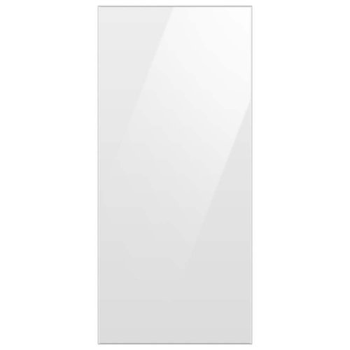 Samsung - Bespoke 4-Door Flex Refrigerator Panel - Top panel - White Glass