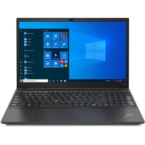 Lenovo - 15.6" ThinkPad E15 Gen 3 Laptop - AMD Ryzen 5 5500U - 8GB Memory - AMD Radeon - 256 SSD - Black