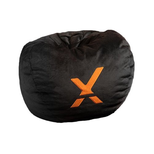 X Rocker - X-Ball Oversized Gaming Bean Bag Chair - Black