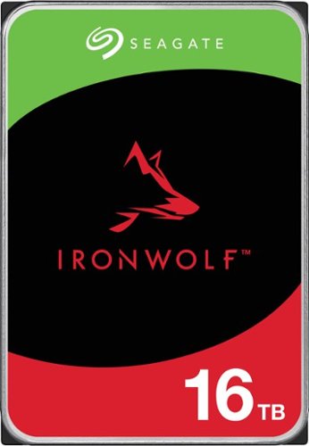 Seagate - IronWolf 16TB Internal SATA NAS Hard Drive with Rescue Data Recovery Services