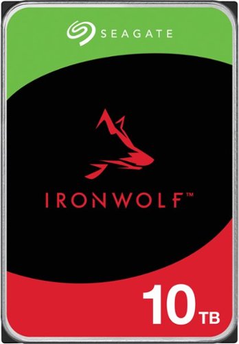 Image of Seagate - IronWolf 10TB Internal SATA NAS Hard Drive with Rescue Data Recovery Services