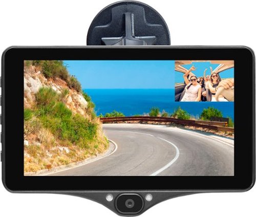 BOSS Audio - Car Dual Dash Cam and Rear Camera - Black