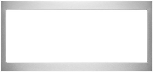 31.5" Slim Frame Trim Kit for Select Whirlpool & KitchenAid Built-In Low-Profile Microwaves - Stainless steel