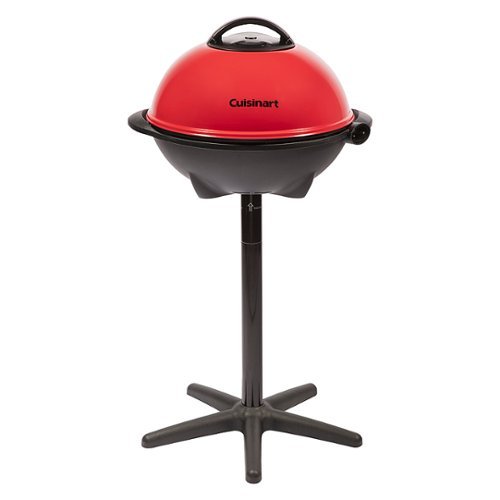 Image of Cuisinart - 2-in-1 Outdoor Electric Grill - Red