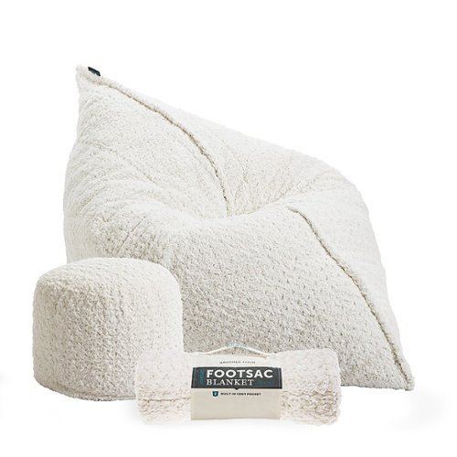 Lovesac - Pillowsac Bundle in Alpine Swirl Phur - Cream