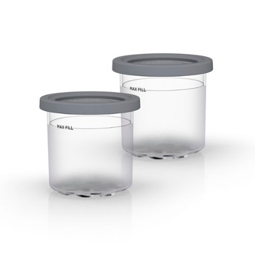 

Ninja CREAMi Pints and Lids - 2 Pack - Clear/Grey
