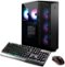 MSI - Aegis ZS Gaming Desktop - AMD Ryzen - R7-5700G - 16GB Memory - RX 6700XT - 1TB SSD - Black-Front_Standard