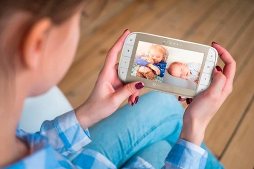 Motorola VM50G-2  5 WiFi Video Baby Monitor with 2 Cameras - White GLOBAL SHIPPING