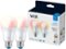 WiZ - A19 Smart Bulb (2-Pack) - Color and Tunable White-Front_Standard