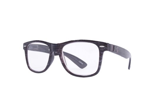 Kreedom - Liam; 1Lens Readers, Supports +0.50 to +2.50 Diopter Range in One Lens, Revolutionary Patented Technology - Gloss Grey Wood