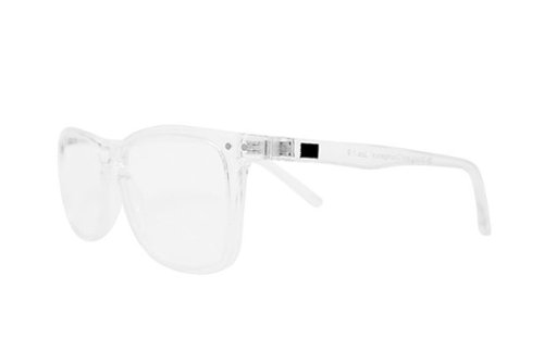 Kreedom - Elijah; 1Lens Readers, Supports +0.50 to +2.50 Diopters in One Lens, Revolutionary Patented Technology - Gloss Crystal