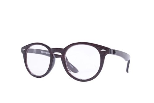Kreedom - Noah; 1Lens Readers, Supports +0.50 to +2.50 Diopters in One Lens, Revolutionary Patented Technology - Gloss Wood