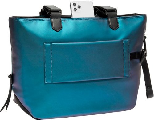 TUMI Devoe Amber Tote - Iridescent Blue GLOBAL SHIPPING