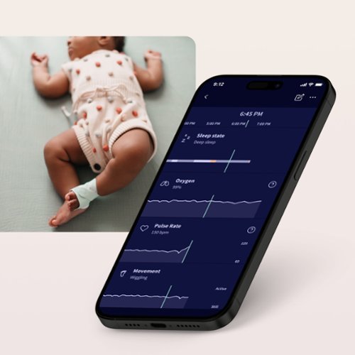 Owlet Dream Sock FDA-Cleared Smart Baby Monitor with Live Health Readings and Notifications - Bedtime Blue HOW TO BUY