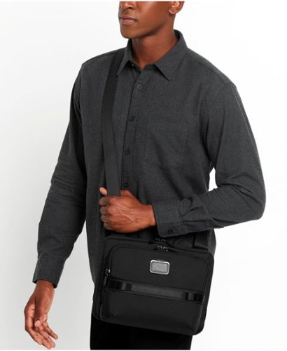 TUMI Alpha Bravo Service Crossbody - Black GLOBAL SHIPPING