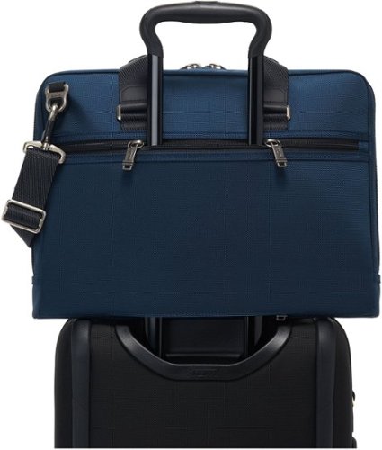 TUMI Alpha Bravo Academy Brief - Navy GLOBAL SHIPPING