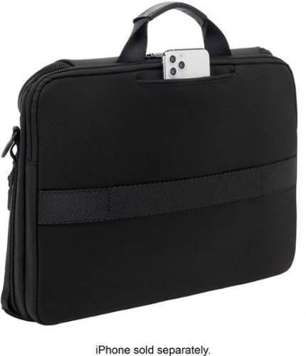TUMI Alpha Bravo Trench Brief - Black WORLDWIDE DELIVERY