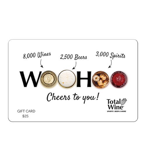 Total Wine - $25 Gift Card [Digital]