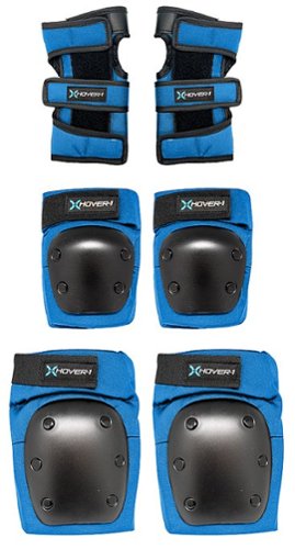 

Hover-1 - Kids Protective Elbow Pads, Wrist Guards and Knee Pads Set - Blue