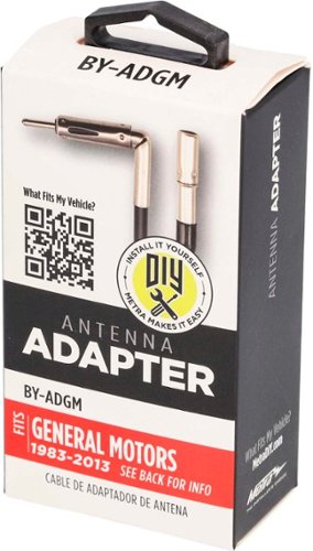 Metra Antenna Adapter - Black HOW TO BUY