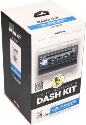 Metra Dash Kit for Select 1995-2011 Ford and Mazda Vehicles - Black SHOP ONLINE