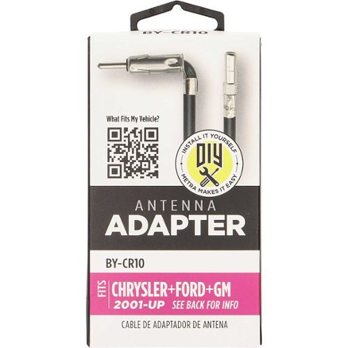 Metra Antenna Adapter - Black HOW TO BUY