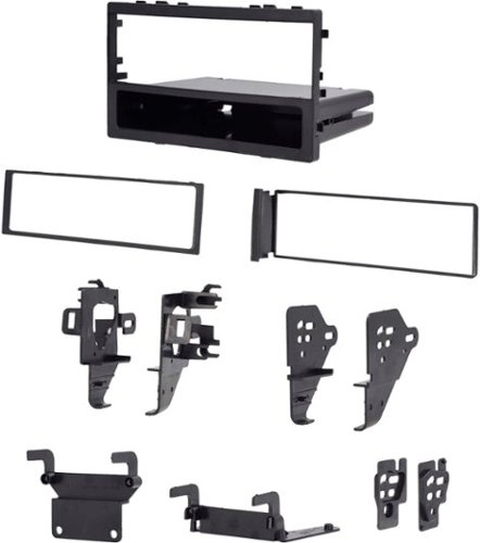 Metra Dash Kit for Select 1988-2006 Acura, Honda and Isuzu Vehicles - Black GLOBAL SHIPPING
