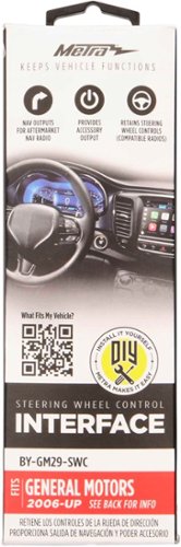 Metra Steering Wheel Control Interface for Select 2006 and Later GM Vehicles - Black SHOP ONLINE