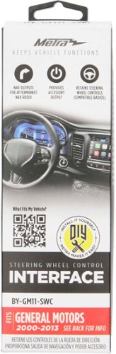 Metra Steering Wheel Control Interface for Select General Motors Vehicles - Black WHERE TO BUY