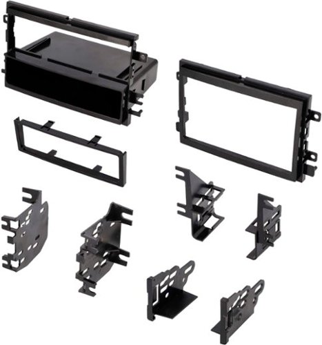 Metra Dash Kit for Select 2004-2008 Ford, Lincoln and Mercury Vehicles - Black GLOBAL SHIPPING