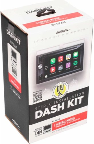 Metra Dash Kit for Select 1990-2012 GM, Isuzu and Suzuki Vehicles - Black BUY ONLINE