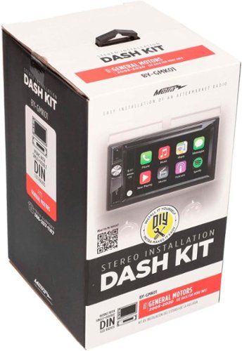 Metra Dash Kit for Select 2005-2020 GM Vehicles - Black SHOP ONLINE